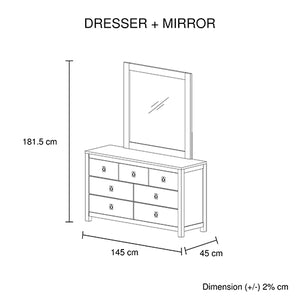 Noe Dresser With Mirror