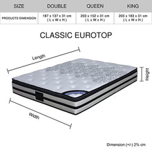 Load image into Gallery viewer, Classic Euro Top Mattress Queen Size