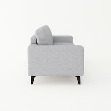 Load image into Gallery viewer, Hopper 3 Seater Fabric Sofa Light Grey Colour