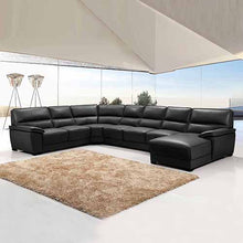 Load image into Gallery viewer, Hugo Large Corner Sofa Set Spacious Chaise Lounge Air Leather