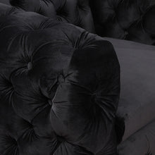 Load image into Gallery viewer, Jacques 3 Seater Black Colour