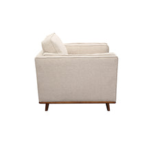Load image into Gallery viewer, York Sofa 1 Seater Fabric Cushions Modern Sofa Beige Colour