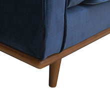 Load image into Gallery viewer, York Sofa 1 Seater Fabric Cushion Modern Sofa Blue Colour