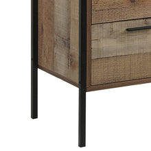 Load image into Gallery viewer, Mascot 4 Drawers Tallboy Storage Cabinet Oak Colour