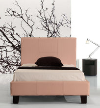 Load image into Gallery viewer, Single PU Leather Bed Frame Pink