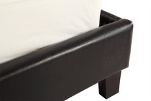Load image into Gallery viewer, King PU Leather Bed Frame Black
