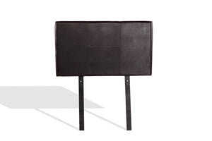 PU Leather Single Bed Headboard Bedhead - Brown