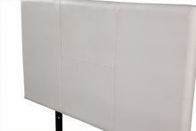 Load image into Gallery viewer, PU Leather Single Bed Headboard Bedhead - White