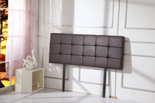 Load image into Gallery viewer, PU Leather Double Bed Deluxe Headboard Bedhead - Brown