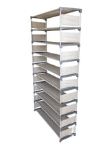 Load image into Gallery viewer, 50 Pairs 10 Tiers Shoe Rack