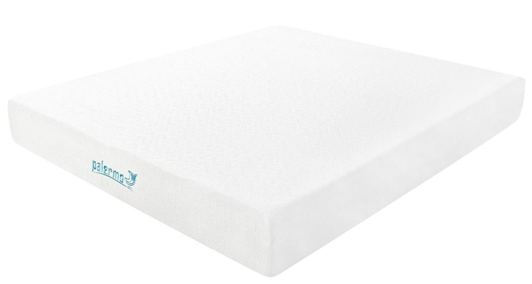 Palermo King 25cm Gel Memory Foam Mattress - Dual-Layered - CertiPUR-US Certified