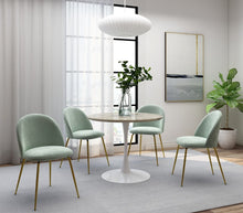 Load image into Gallery viewer, Mint Audrey Joan White 5 Piece Dining Set