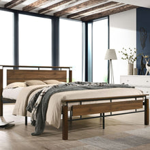Load image into Gallery viewer, Nicole Industrial Bed Size King Single