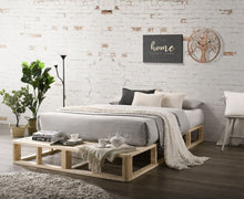 Load image into Gallery viewer, Kurt Wooden Platform Bed Frame Base Double