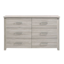 Load image into Gallery viewer, White 6 Chest of Drawers Bedroom Cabinet Storage Tallboy Dresser