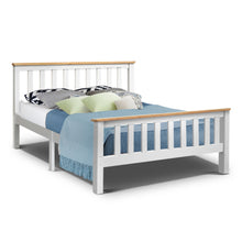 Load image into Gallery viewer, Artiss Double Full Size Wooden Bed Frame PONY Timber Mattress Base Bedroom Kids