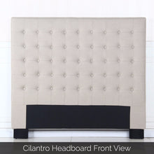 Load image into Gallery viewer, Cilantro Double Beige Headboard