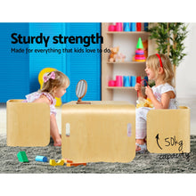 Load image into Gallery viewer, Artiss Kids Table and Chair Set Study Desk Dining Wooden