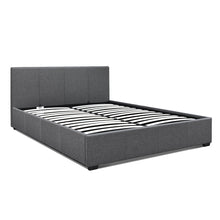 Load image into Gallery viewer, Artiss Double Size Fabric and Wood Bed Frame Headborad - Grey