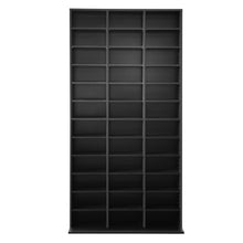 Load image into Gallery viewer, Artiss Adjustable Book Storage Shelf Rack Unit - Black