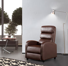 Load image into Gallery viewer, Luxury Leather Recliner Chair Armchair - Brown