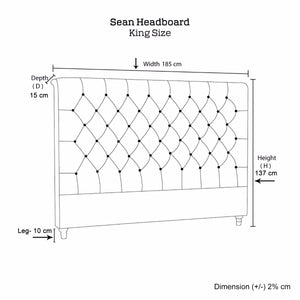 Sean Heardboard King Size