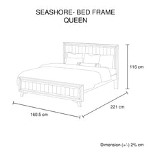 Load image into Gallery viewer, Seashore Queen Bed