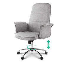 Load image into Gallery viewer, Fabric Office Desk Chair - Grey