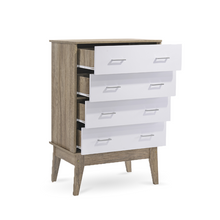 Load image into Gallery viewer, Tallboy Chest of Drawer Oak