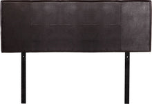 Load image into Gallery viewer, PU Leather Queen Bed Headboard Bedhead - Brown