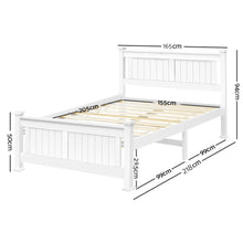 Load image into Gallery viewer, Artiss Queen Size Wooden Bed Frame Kids Adults Timber